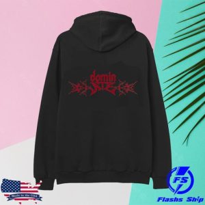 Stray Kids Store Merch Dominate Tour Black Zip-Up Hoodie