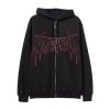 kenny stray kids store merch dominate tour black zip up hoodie