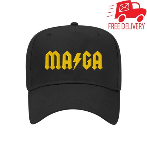 Theofficertatum Store Merch Back In Maga Embroidered Hat