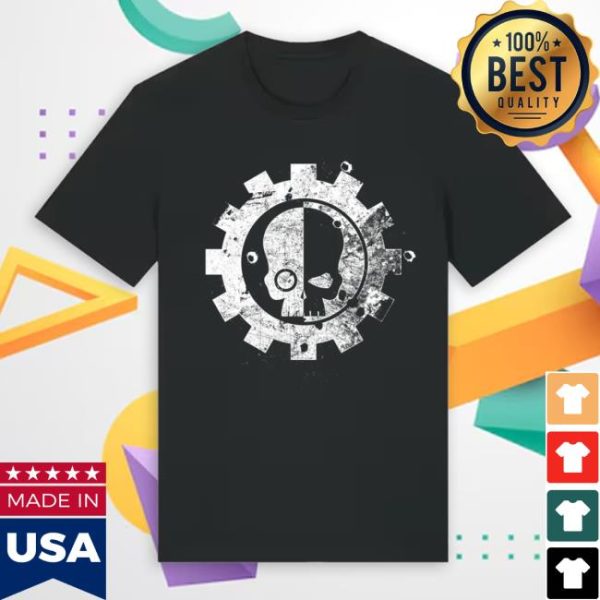 Warhammer Store Merch Adeptus Mechanicus Battleworn Insignia T Shirt