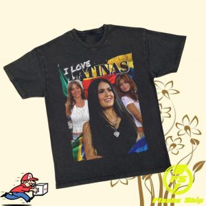 Uncle Reco Store Merch Vintage Og Three I Love Latinas T-Shirt