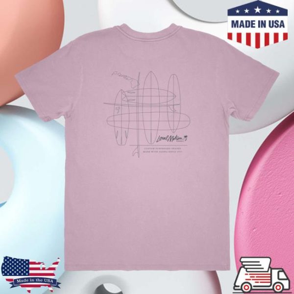 Local Motion Hawaii Store Merch Local Motion Blueprint Vintage Tee