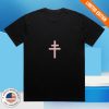 kenny presidentband store merch dusty pink icon black tee s