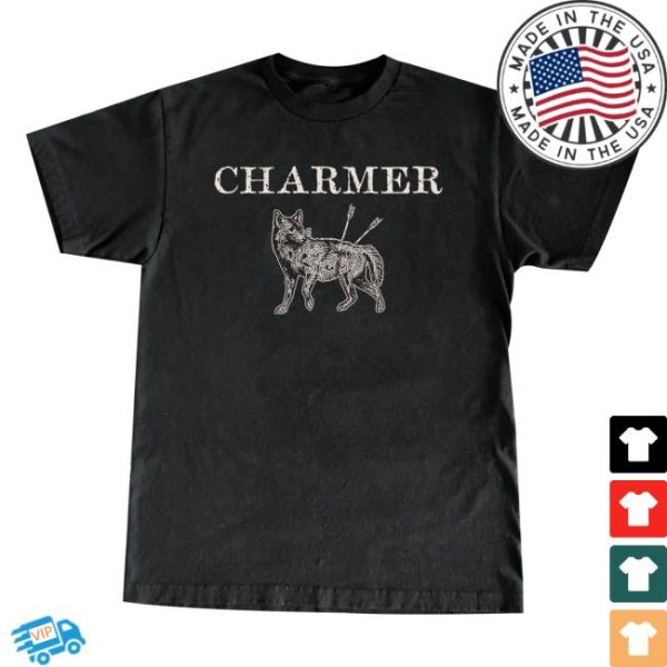 Charmer Official Merch Store Shop Black Wolf Shirt