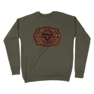 Cody Johnson Merch Store Shop Leather Buckle Sweatshirt
