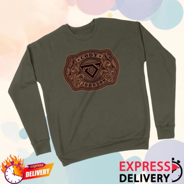 Cody Johnson Merch Store Shop Leather Buckle Sweatshirt