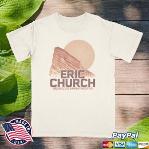 Eric Church Merch Store Shop Red Rocks Event T-Shirt
