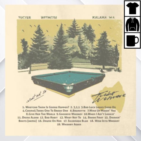 Tucker Wetmore Store Merch Billiard T-Shirt