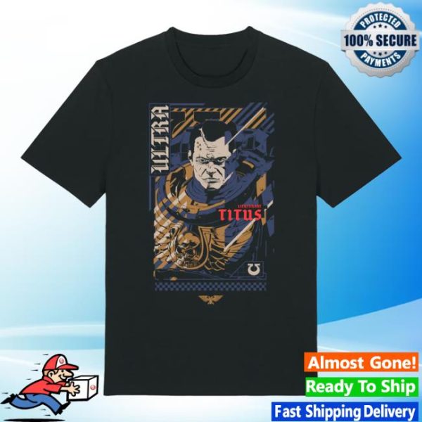 Warhammer Store Merch Space Marine 2 Lieutenant Demetrian Titus T Shirt
