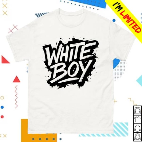 Hangovergang Official Store Merch Whiteboy T-Shirt