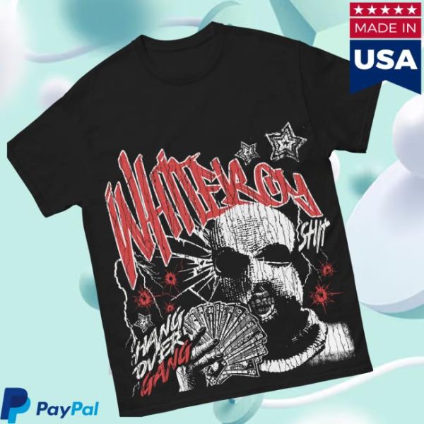 Hangovergang Official Store Merch Ski Mask Whiteboy T-Shirt