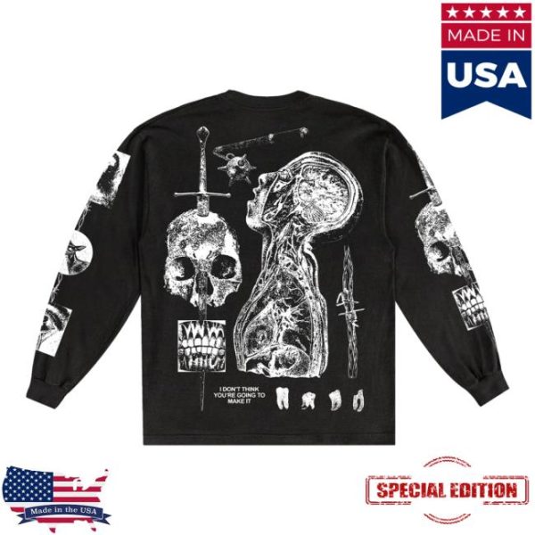 Rise Records Store Merch The Acacia Strain Anatomy Black Long Sleeve