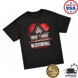 Rise Records Store Merch Blessthefall Gallows Album Art Black T-Shirt