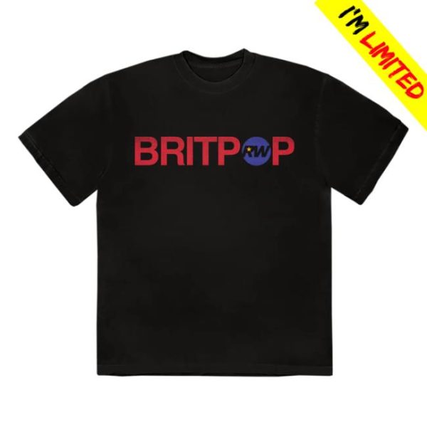 Robbie Williams Store Merch Britpop Tour Date T-Shirt