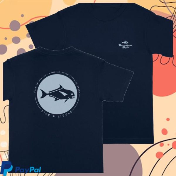Local Motion Hawaii Store Merch Hawaiian Style Simple Fish Tee