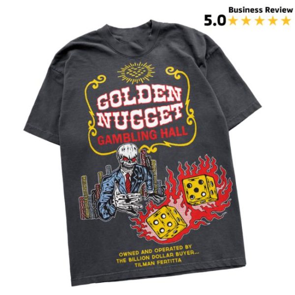 Warren Lotas Store Merch Golden Nugget T-Shirt