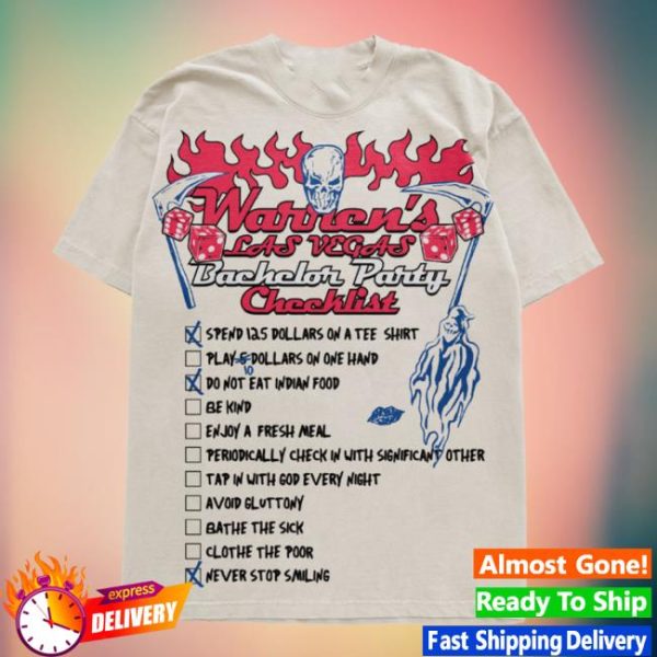 Warren Lotas Store Merch Bachelor Party T-Shirt