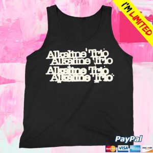 Alkaline Trio Merch Store Shop Cheap Trio Logo Tank Top