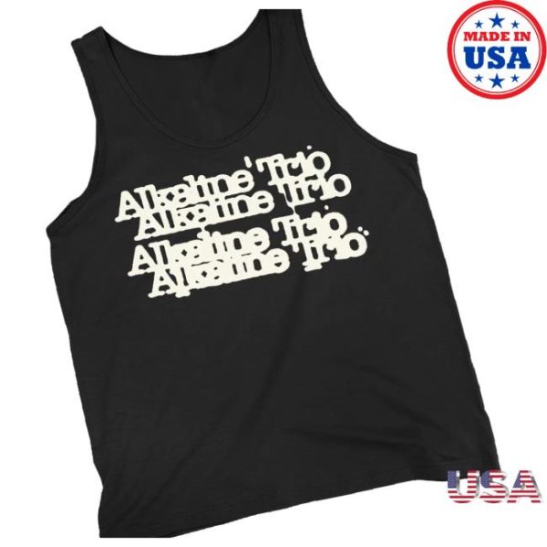 Alkaline Trio Merch Store Shop Cheap Trio Logo Tank Top