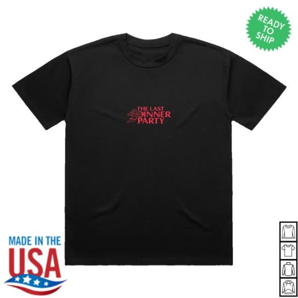 The Last Dinner Party Merch Store Shop From The Pyre Black Logo T-Shirt
