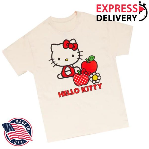 Sanrio Store Merch Hello Kitty Classic Apples Tee