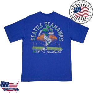Simply Seattle Storm Merch Seattle Seahawks Royal Game On Foundation T-Shirt