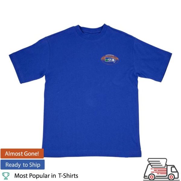 Simply Seattle Storm Merch Seattle Seahawks Royal Game On Foundation T-Shirt