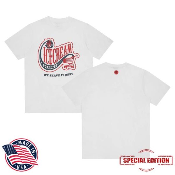 Billionaire Boys Club And Icecream Official Store Merch Shop Convenience Store T-Shirt White