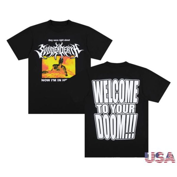 Svdden Death Merch Store Shop They Were Right Tee