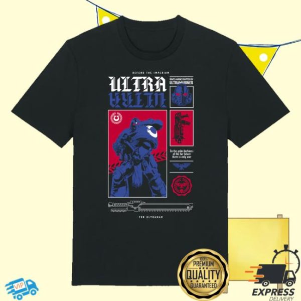 Warhammer Merch Store Shop Warhammer 40000 Space Marine 2 For Ultramar T Shirt