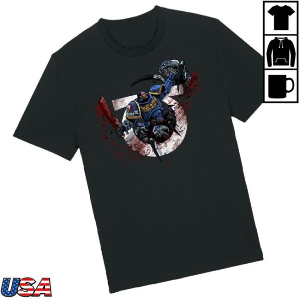 Warhammer Merch Store Shop Warhammer 40000 Space Marine 2 Tyranid Hive T Shirt