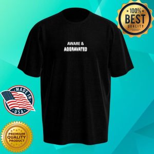 Leo Skepi Merch Store Shop Aware And Aggravated Tee