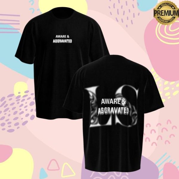 Leo Skepi Merch Store Shop Aware And Aggravated Tee