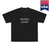 kenny prometheus store merch oversized t shirt with kungfuct never again shirt