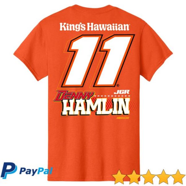 Denny Hamlin Store Merch King’s Hawaiian Tee