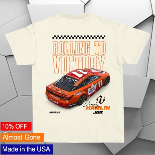 Denny Hamlin Store Merch Natural Kings Hawaiian Tee