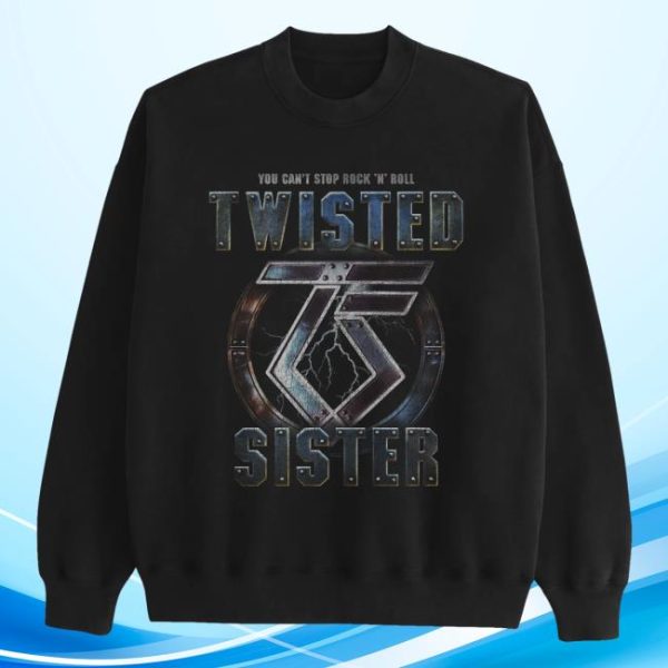 Maniacs Online Store Merch You Can’t Stop Rock ‘N’ Roll Crewneck