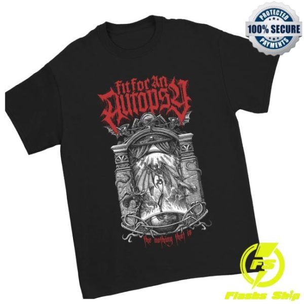 Fit For An Autopsy Store Merch Death Arch Black T-Shirt