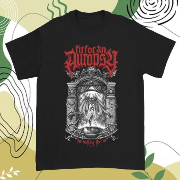 Fit For An Autopsy Store Merch Death Arch Black T-Shirt