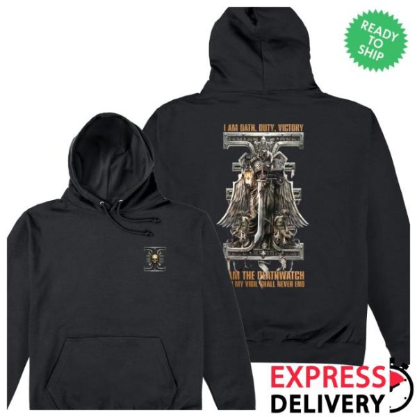 Warhammer Store Merch Deathwatch ‘I Am The Deathwatch’ Hoodie