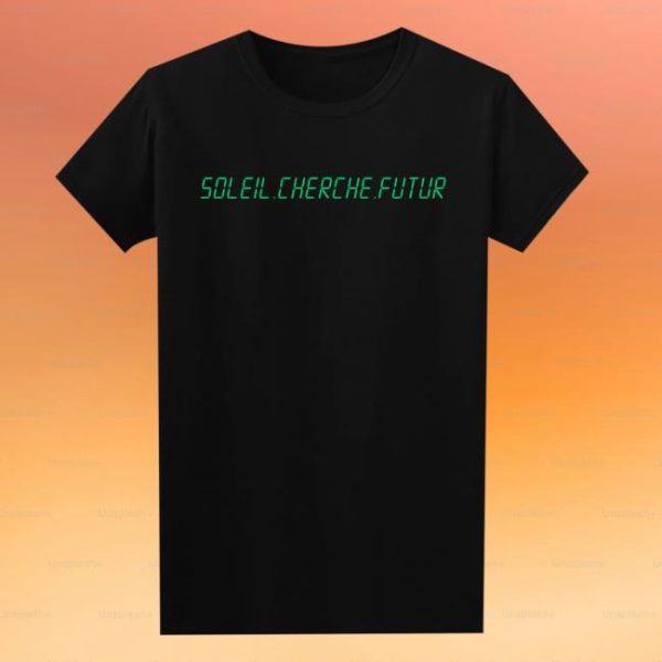 Lo-Fi Store Merch Thiefaine Soleil Black T-Shirt