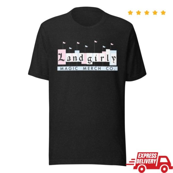 Magic Merch Store Merch Land Girly Aurora Colorway Tee