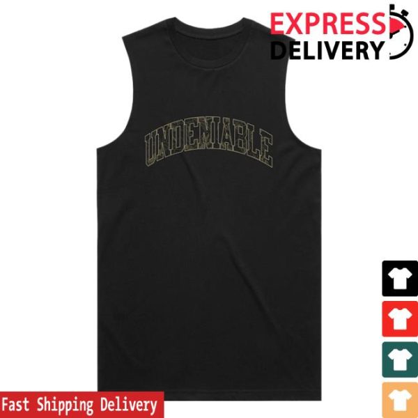 Shop Max Holloway Store Merch Undeniable Black Tank