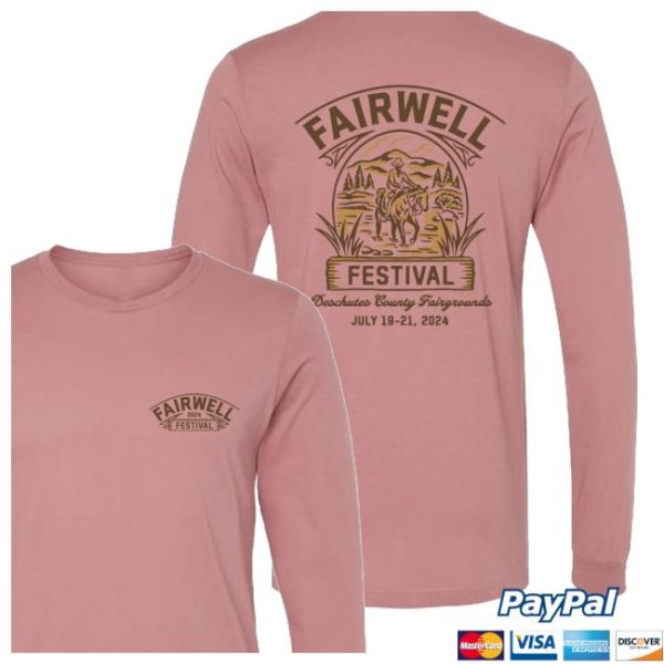 Fairwell Festival Store Merch Cowboy Long Sleeve
