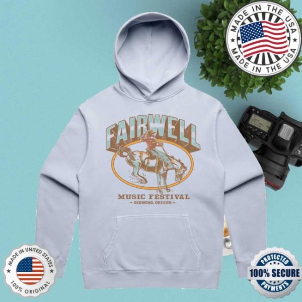 Fairwell Festival Merch Store Shop Buckin’ Bronco Hoodie