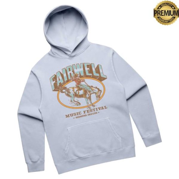 Fairwell Festival Merch Store Shop Buckin’ Bronco Hoodie
