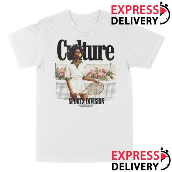 For The Culture Clothing Merch Store Shop Culture Sports Division Tee Tennis Garden