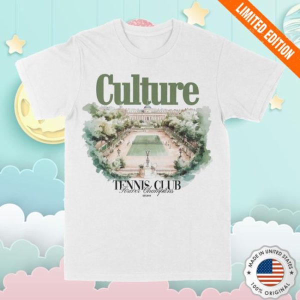For The Culture Clothing Merch Store Shop Culture Tennis Club Tee Forever Champions