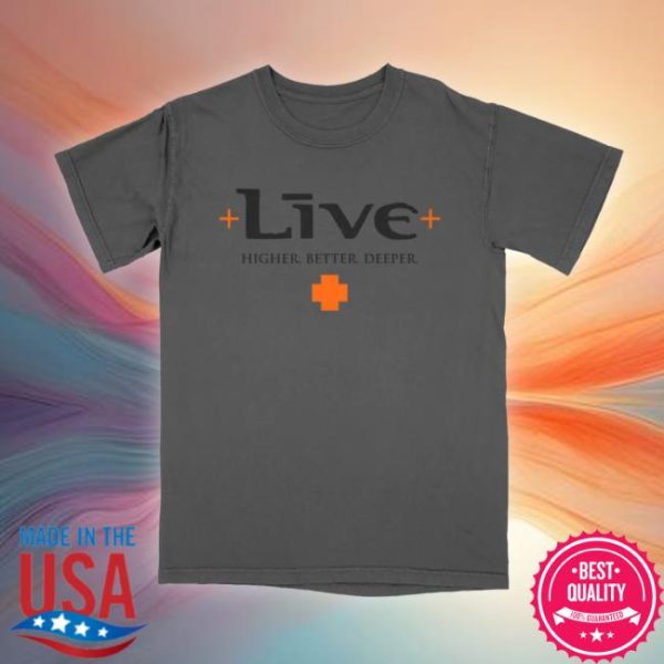 Livetheband Store Merch Charcoal Summer Unity Tour Tee