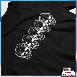 Death Battle Store Merch Death Battle Geometric Skull Tee